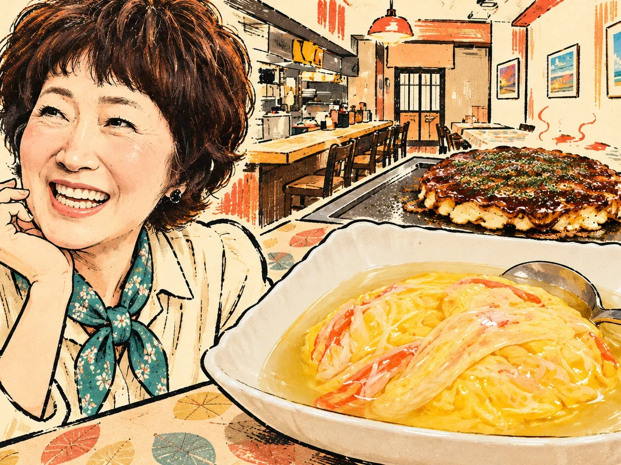 広東料理処 お好み焼き 千代