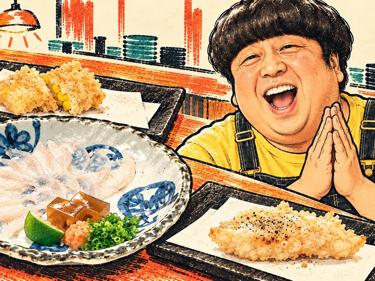 天ぷら とらふぐ 寿天